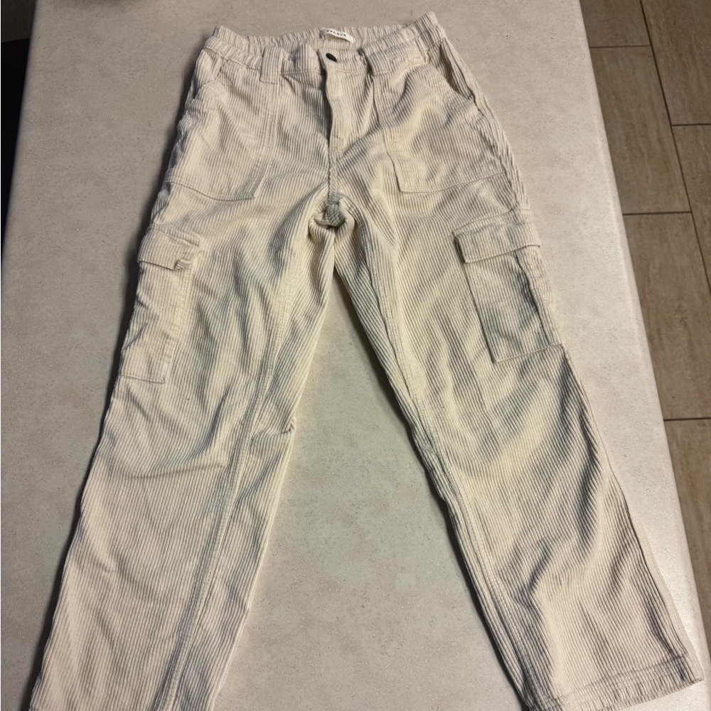 PacSun Cream Cargo Pants